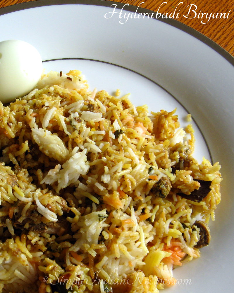 Hyderabadi Biryani - Dum Biryani | Simple Indian Recipes